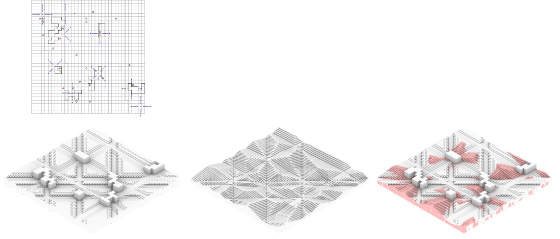 diagrams applied to 3D forms